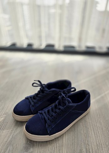 Lacivert Kadın Sneaker - Görsel 2