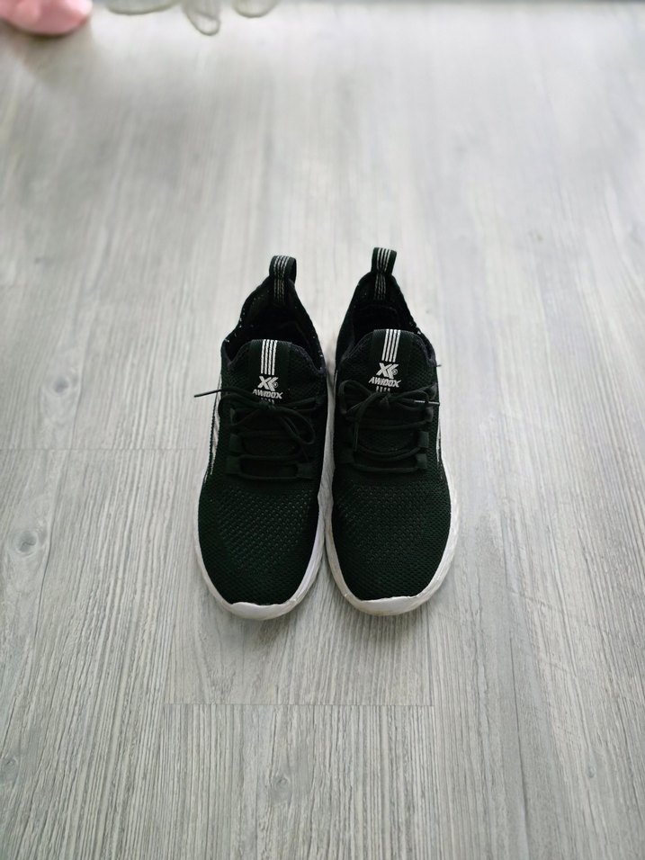 Siyah Bağcıklı Kadın Spor Ayakkabı - Görsel 2