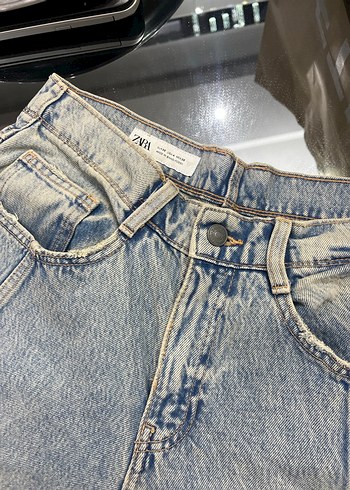 Kadın Bol Kesim 
Midi Kot Pantolon - Görsel 5