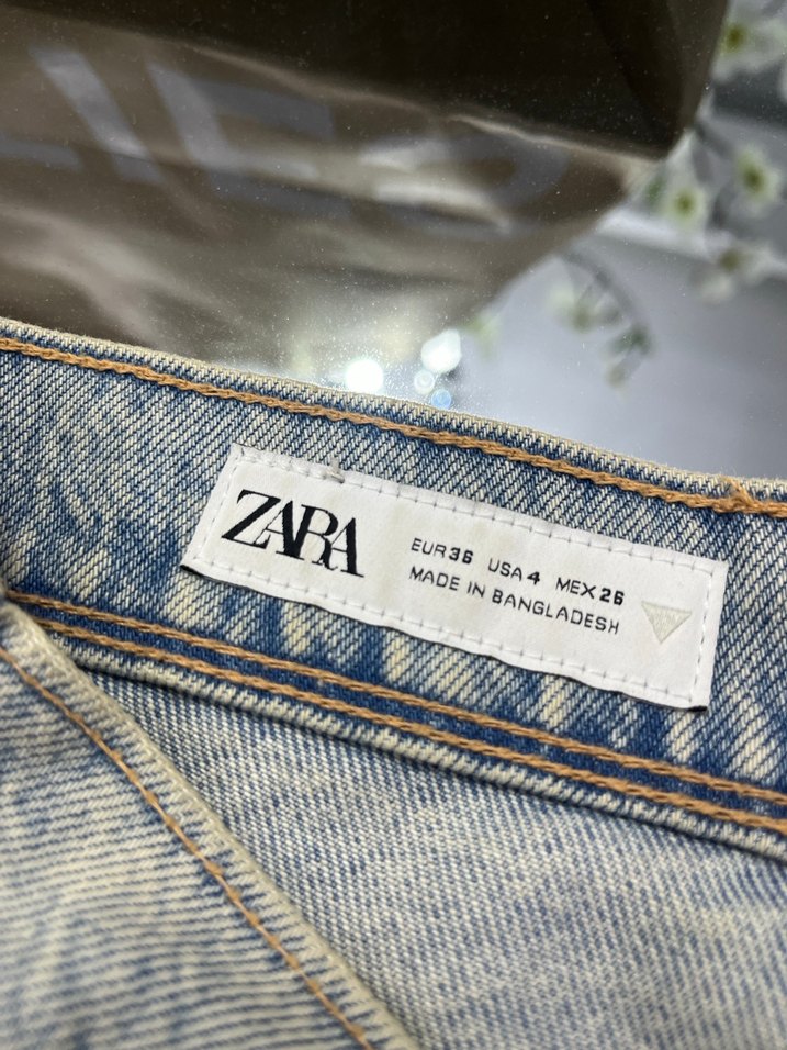 Kadın Bol Kesim 
Midi Kot Pantolon - Görsel 3