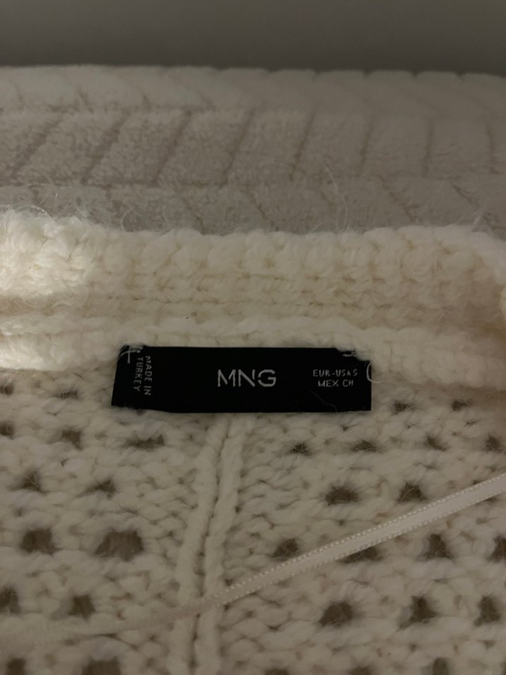 Bohem Uzun Kollu V Yaka Örgü Hırka - Görsel 3