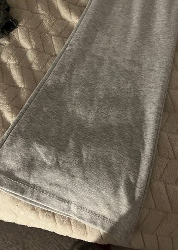 Gri Kadın Midi İspanyol Paça Tayt - Görsel 2