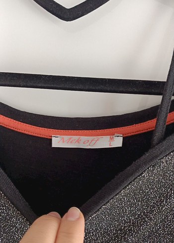 Gri Renkli Tişört, Kısa Kollu, Salaş - Görsel 2