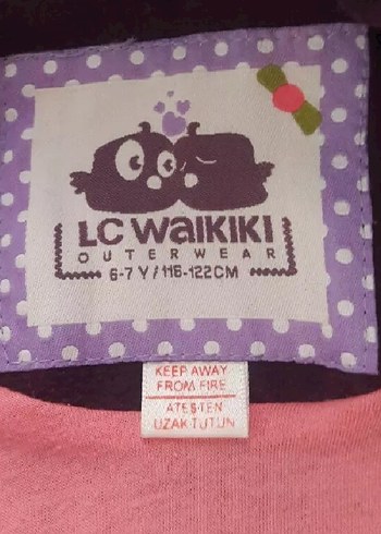 Koyu Mor Düğmeli Kız Çocuk Ceketi - Görsel 4