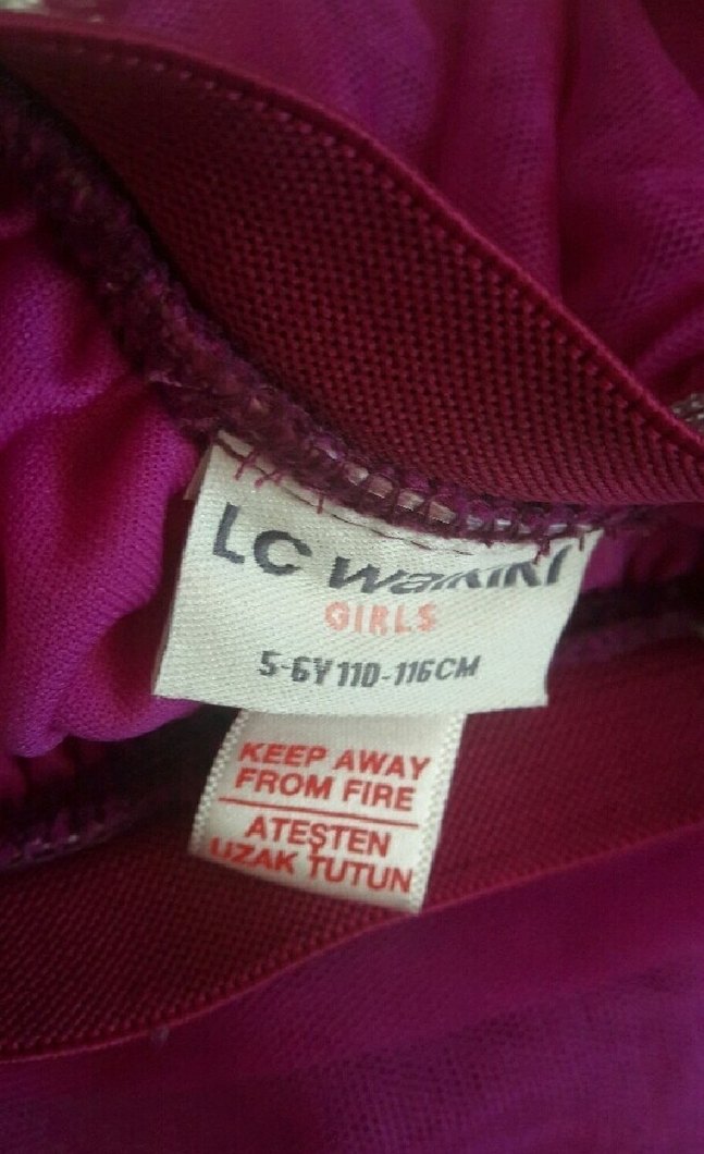 Pembe Pilili Bohem Tarzı Kız Eteği - Görsel 3