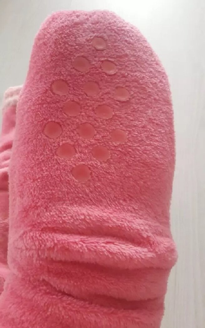 Kız Çocuk Pembe Sıcak Kürklü Ev Terliği - Görsel 3