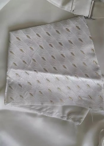 İşlemeli Beyaz Erkek İçlik Takım - Görsel 7