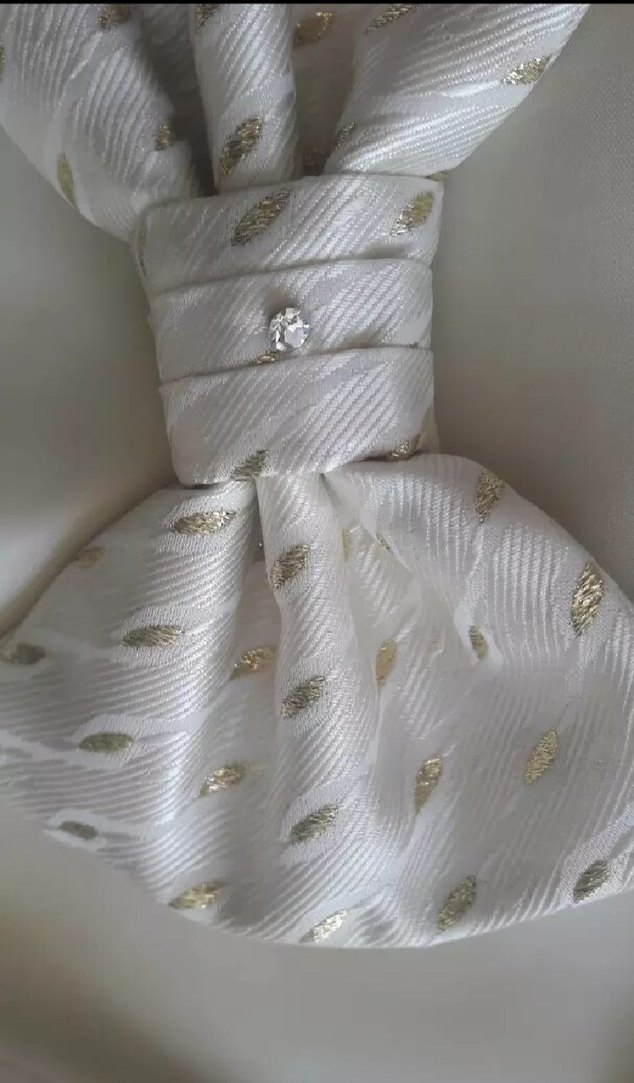 İşlemeli Beyaz Erkek İçlik Takım - Görsel 5