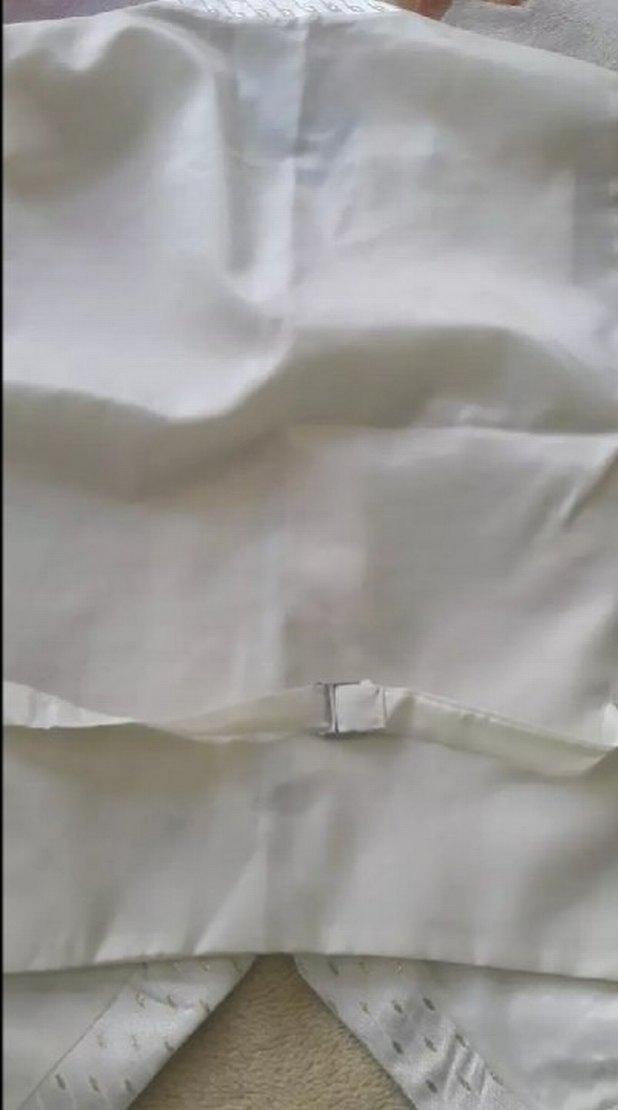 İşlemeli Beyaz Erkek İçlik Takım - Görsel 4