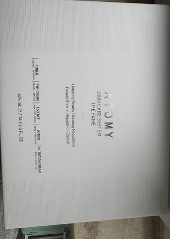 Atomy kadın ve erkek  Cilt Bakım Seti - Görsel 6