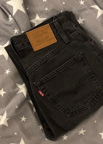 Levis Siyah Denim Jean