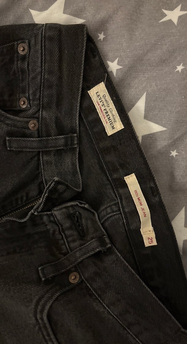 Levis Siyah Denim Jean — görsel 4/6