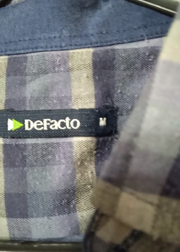 Erkek Gri Pamuklu Düğmeli Uzun Kollu Gömlek - Görsel 3