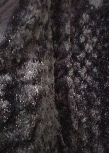 Siyah Düğmeli Kadın Kışlık Mont - Görsel 2