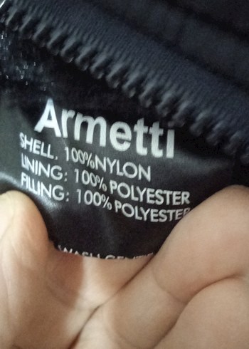 Siyah Düğmeli Kadın Kışlık Mont - Görsel 4