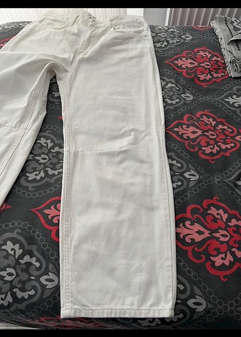 Beyaz jogger jean - Görsel 2