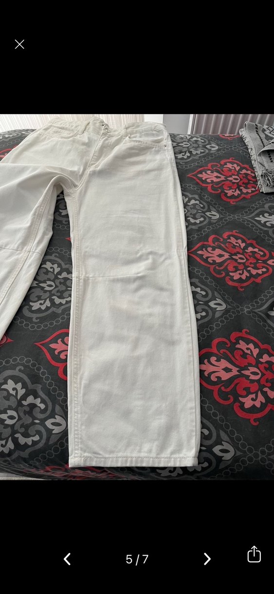 Beyaz jogger jean - Görsel 2