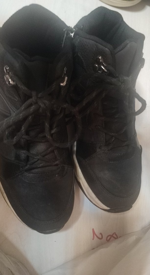 Siyah  Erkek çocuk kışlık bot 35numara 1veya2keregiyildi - Görsel 3