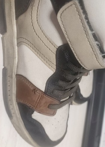 Kahverengi Gri Yılan Desenli Erkek Çocuk Spor Ayakkabı 35numara - Görsel 3