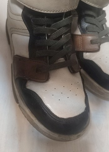 Kahverengi Gri Yılan Desenli Erkek Çocuk Spor Ayakkabı 35numara - Görsel 4