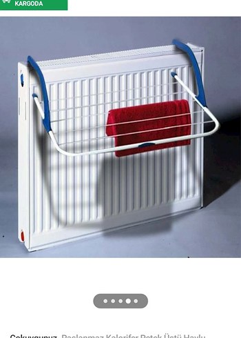 Renkli Askılı Kurutmalık kalorifer peteği ne aşmak için çokuygun - Görsel 3