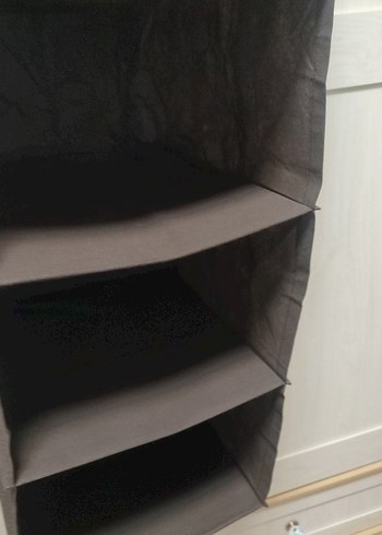 Kahverengi 5 Bölmeli Dolap Düzenleyici - Görsel 2