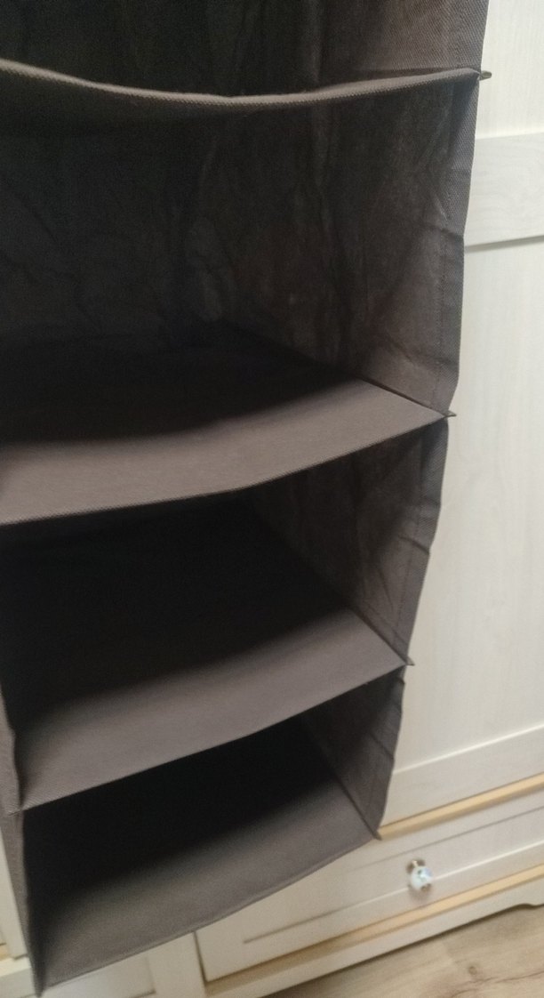 Kahverengi 5 Bölmeli Dolap Düzenleyici - Görsel 2