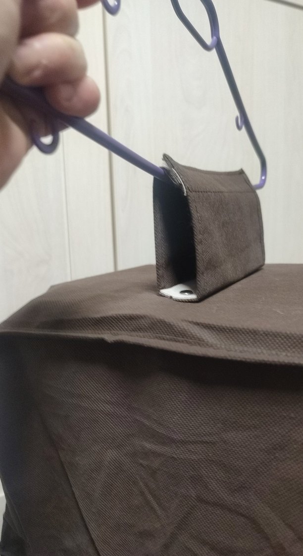 Kahverengi 5 Bölmeli Dolap Düzenleyici - Görsel 4