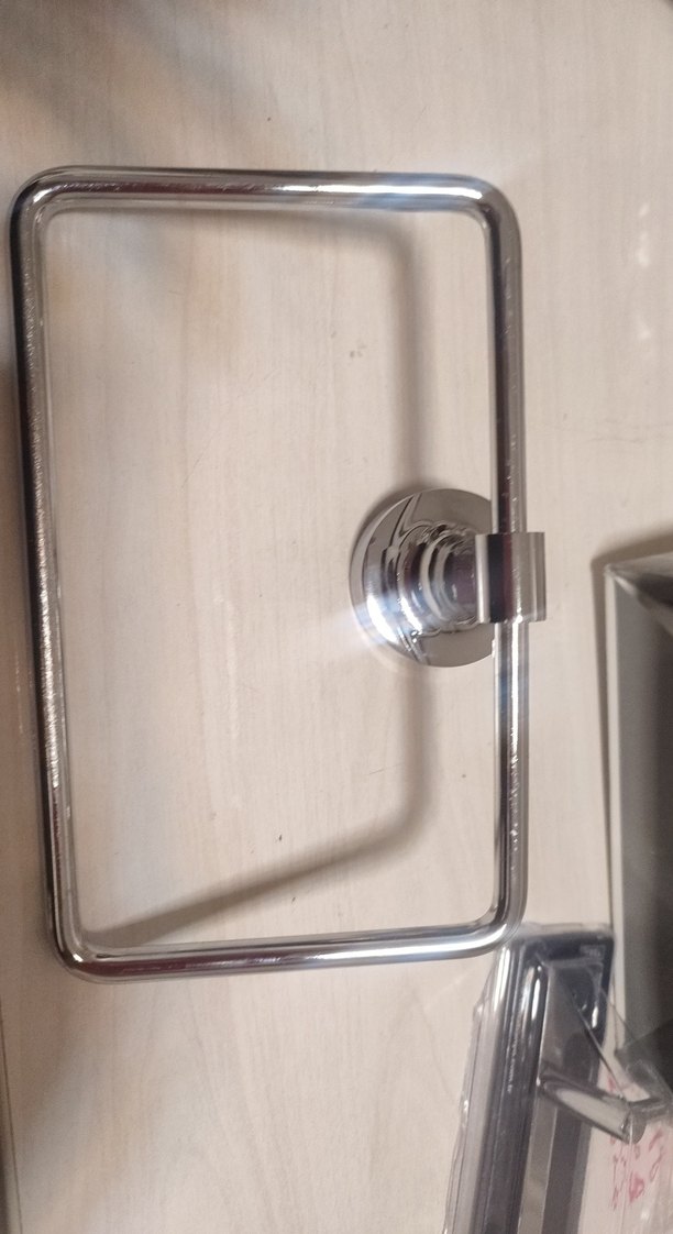 Bauhaus Camero Çelik paslanmaz  Kare Havluluk - Görsel 3