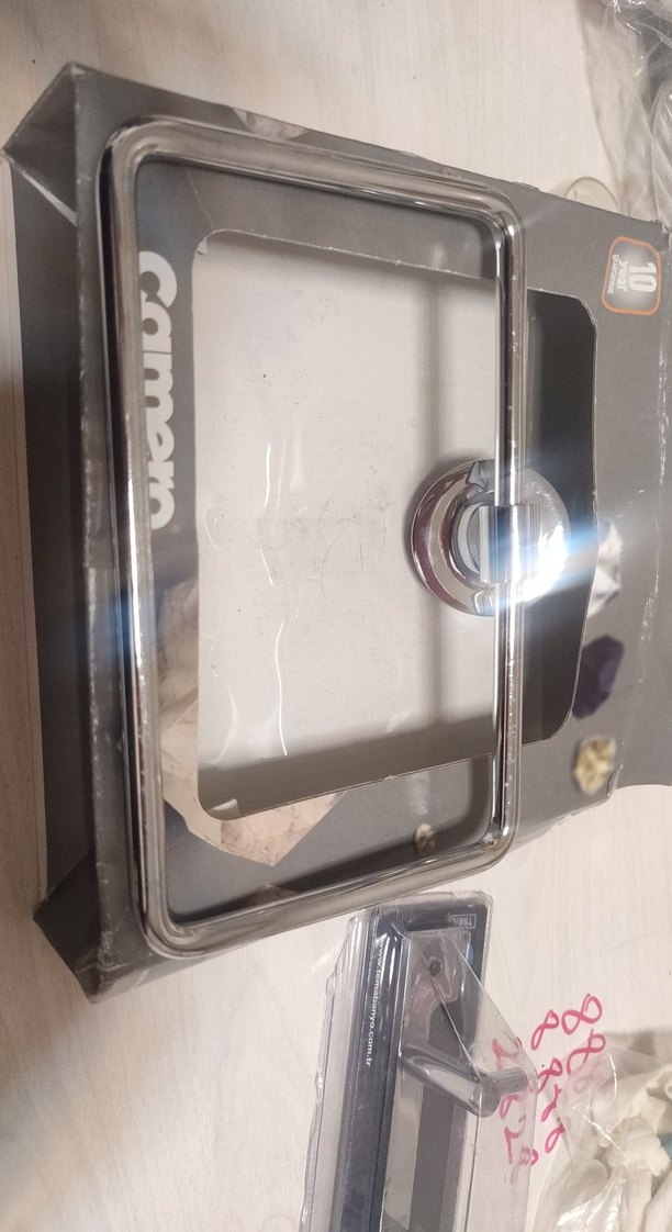 Bauhaus Camero Çelik paslanmaz  Kare Havluluk - Görsel 4