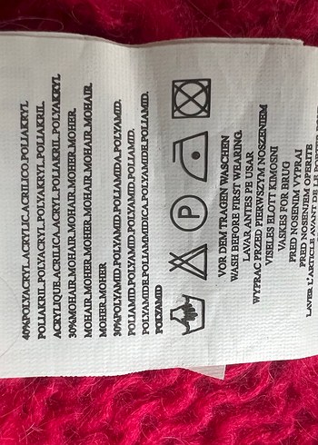 Yün crop hırka / Bolero, Uzun Kollu - Görsel 6