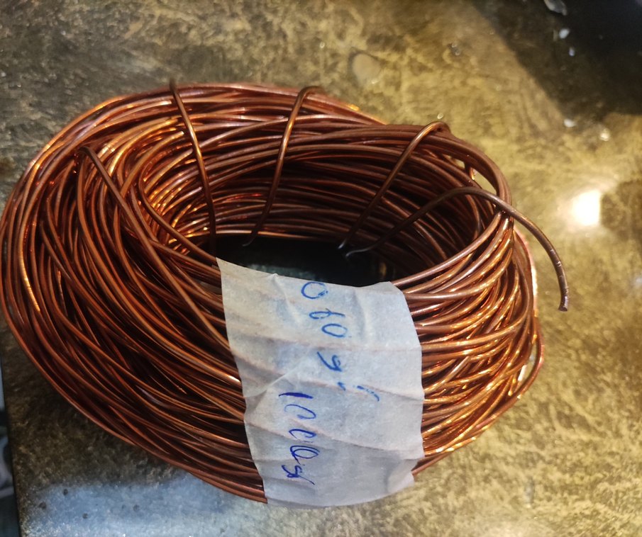 saf temiz 1.5mm 2000 gr bakır tel - Görsel 2