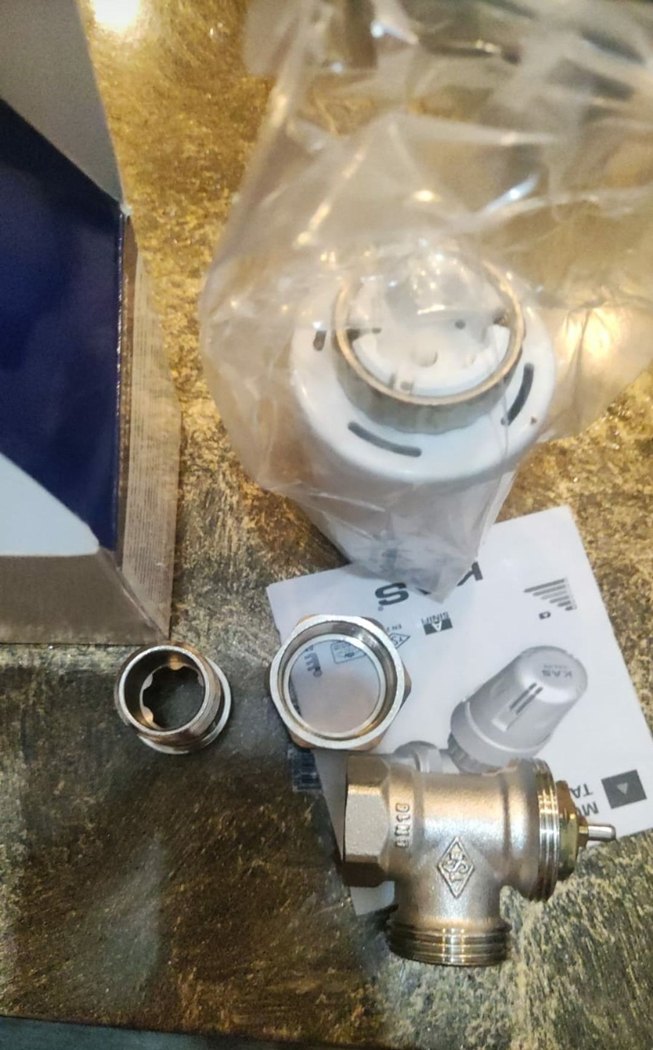 KAS Termostatik Radyatör Vanası - Görsel 3