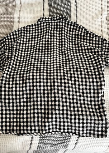 Kadın Kareli Gömlek - Görsel 2