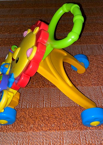 Renkli Aslan Desenli Bebek Yürüteci - Görsel 3