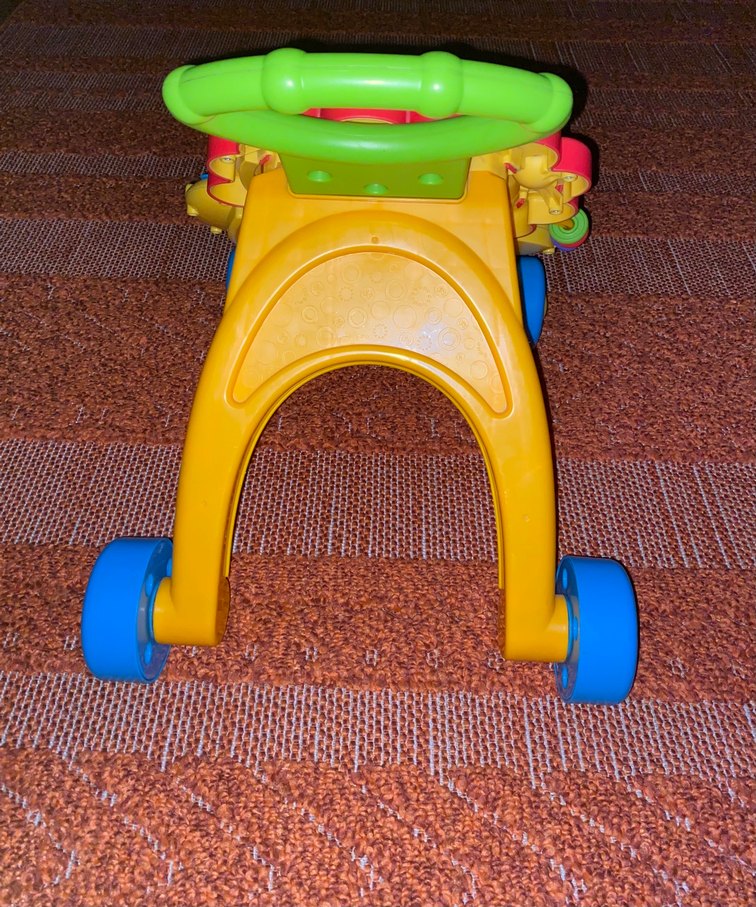 Renkli Aslan Desenli Bebek Yürüteci - Görsel 4