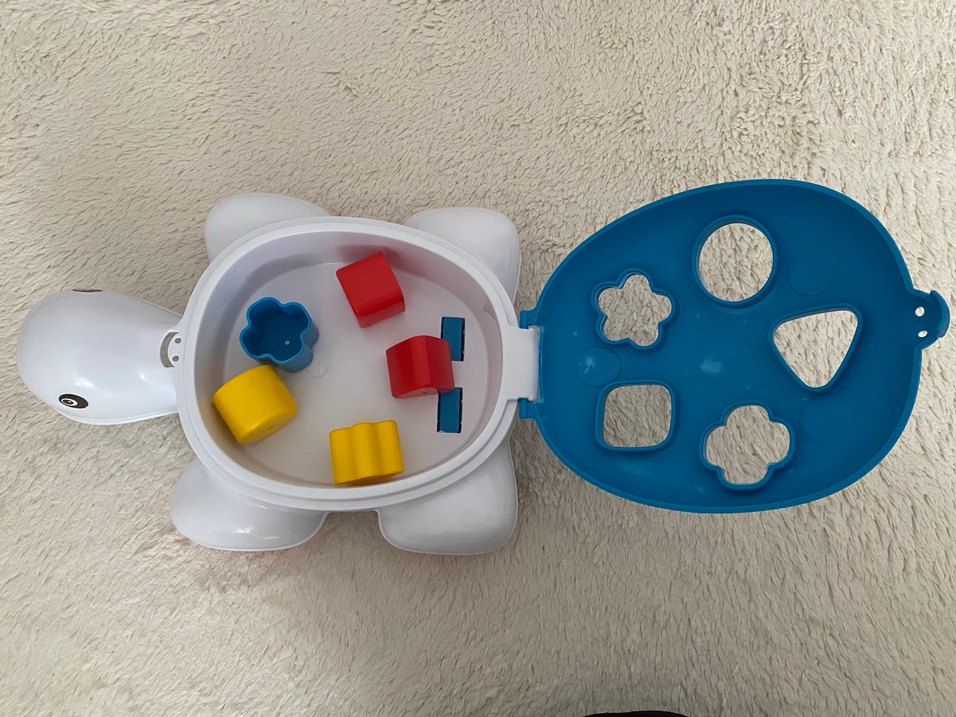 Mavi Eğitici Şekil Eşleştirme Oyuncağı - Görsel 3