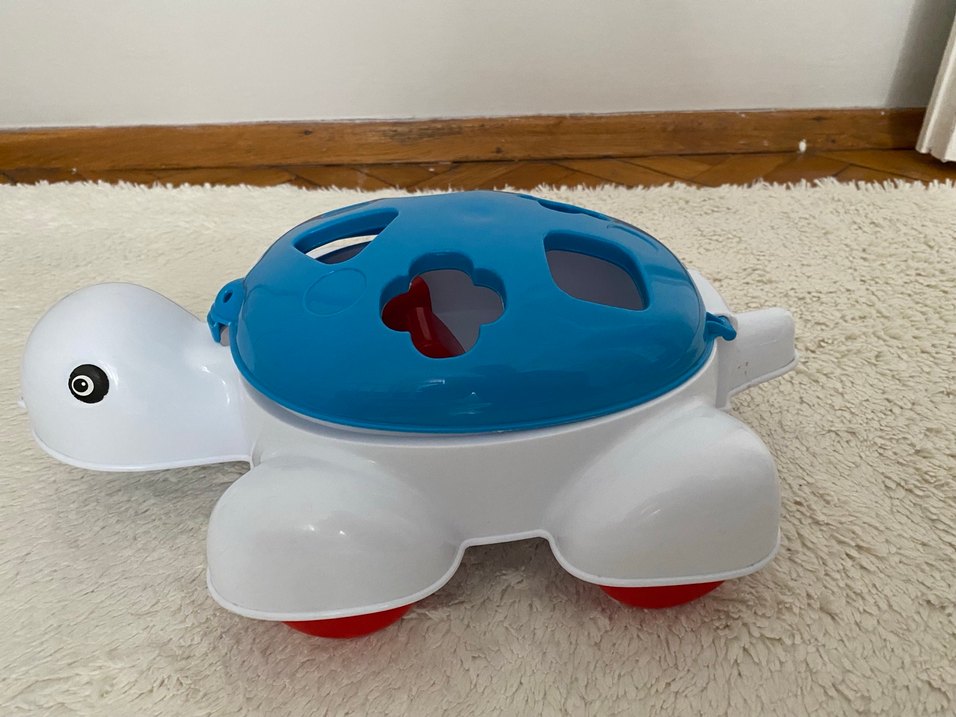 Mavi Eğitici Şekil Eşleştirme Oyuncağı - Görsel 2