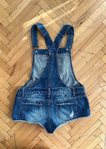 Zara mini shorts salopet - Görsel 2