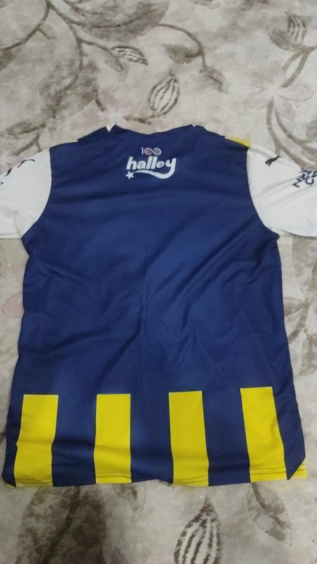 Sarı-Lacivert Erkek Spor Forması - Görsel 2