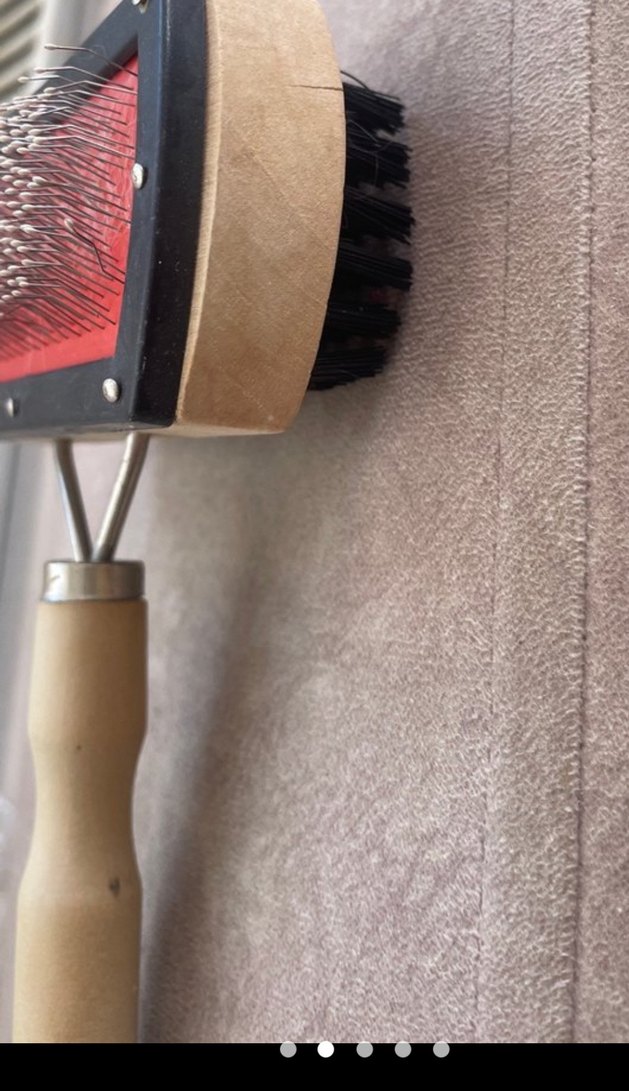 Kedi Tüy Fırçası Ahşap Saplı - Görsel 3