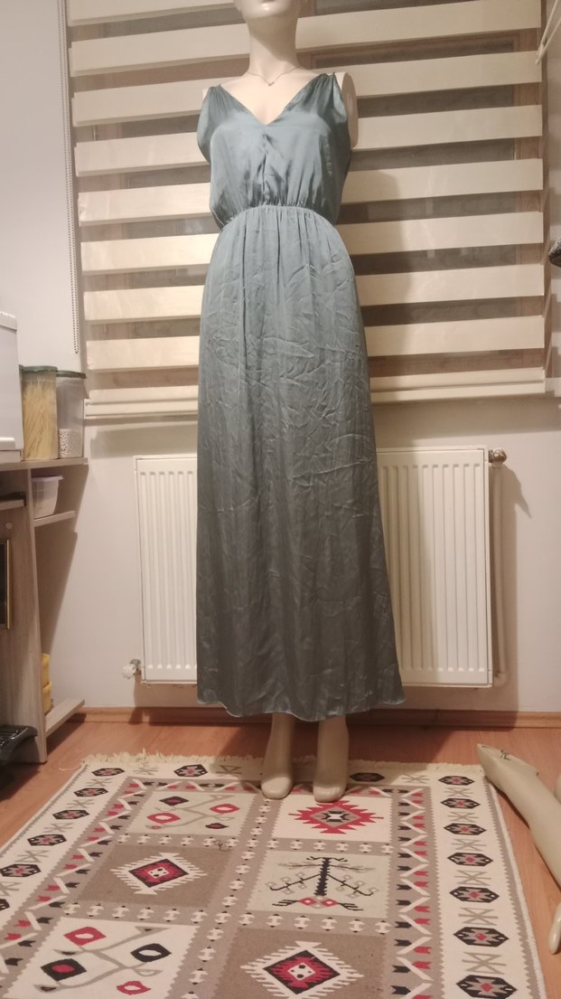 saten elbise - Görsel 2