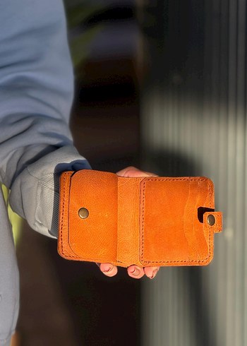 Erkek Kahverengi klasik cüzdan - Görsel 5