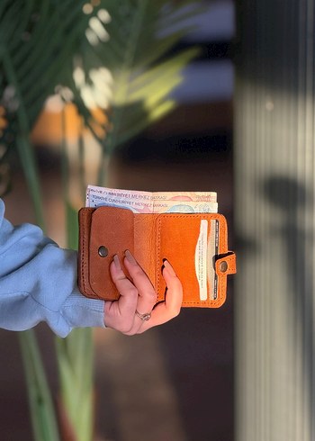 Erkek Kahverengi klasik cüzdan - Görsel 8