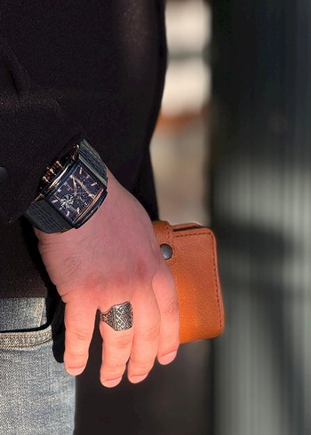 Erkek Kahverengi klasik cüzdan - Görsel 2