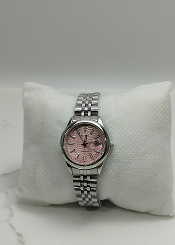 Pembe Klasik Kadın Kol Saati - Görsel 2