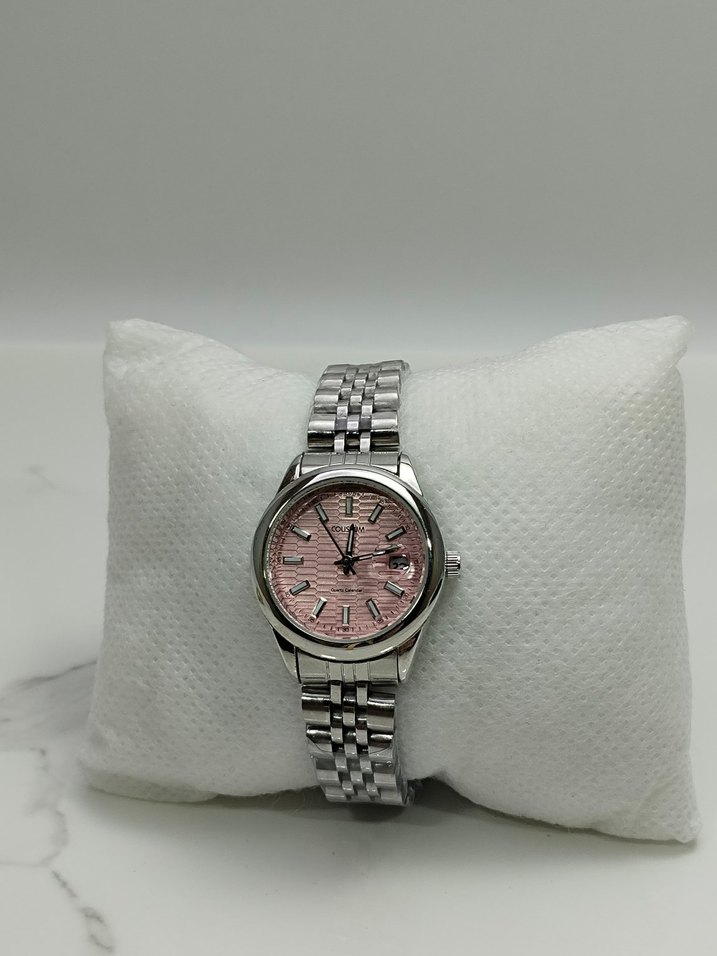 Pembe Klasik Kadın Kol Saati - Görsel 2