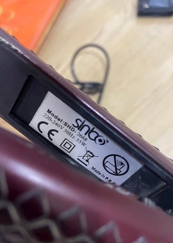 Bordo Renk Saç Düzleştirici - Görsel 2