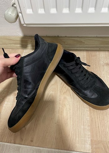 Siyah Bağcıklı Erkek Spor Ayakkabı- Polo - Görsel 4