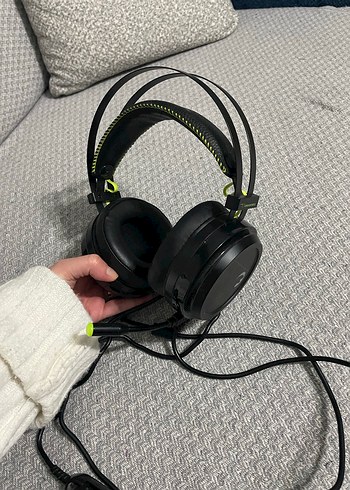 Siyah Kablolu Oyuncu Kulaklığı - Görsel 6